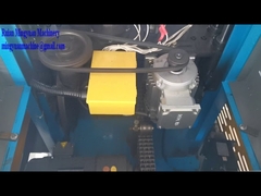 Тестовый запуск однопластинчатой открытой кулачковой бумажной чашкоделательной машины 40 мл, 85 шт. в минуту для индийского клиента